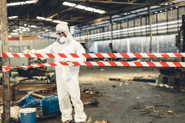 Professional Crime Scene Cleanup technician working in Vandalia, MO